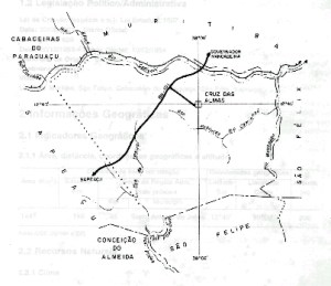 mapa de cruz das almas